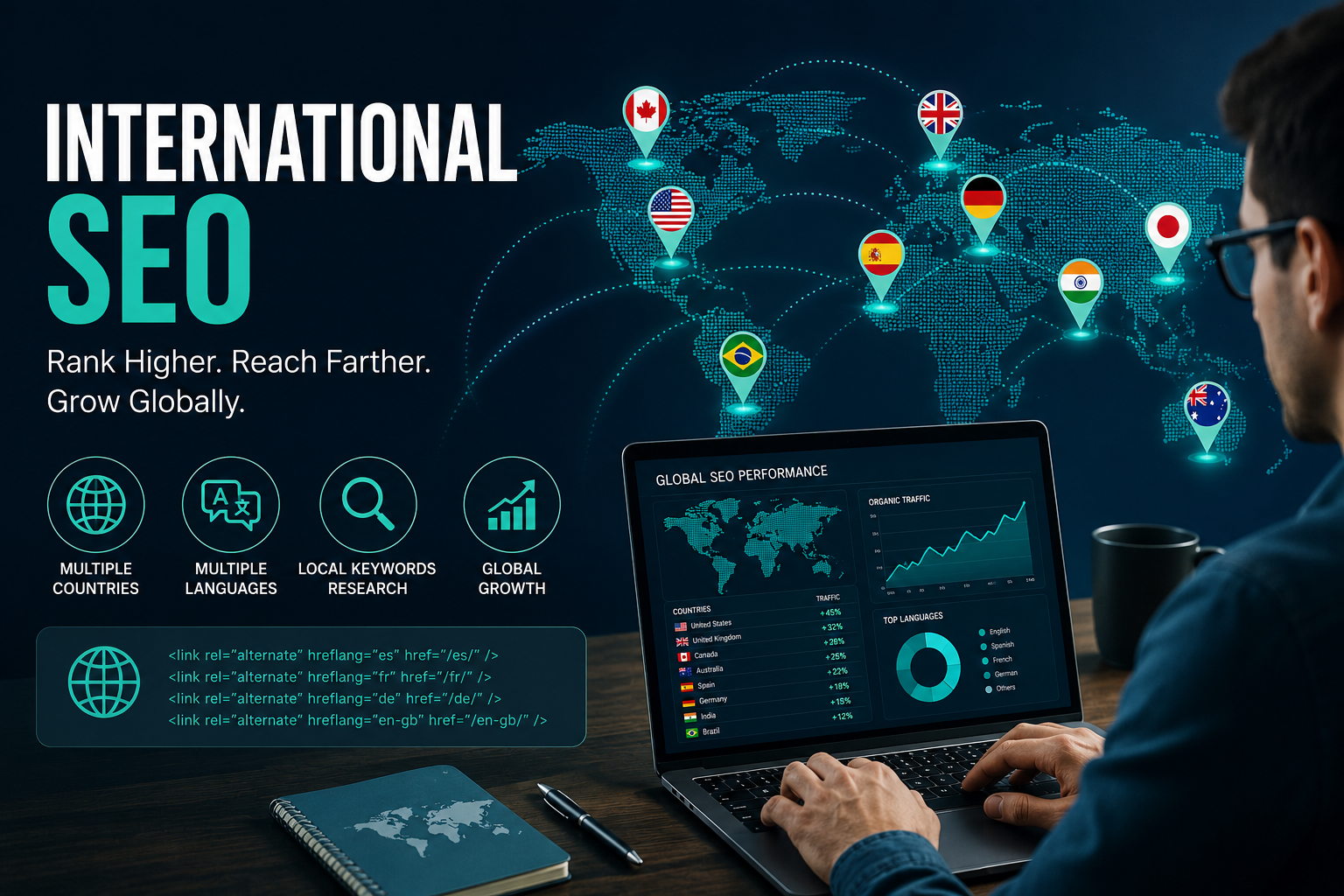 International SEO: The Complete Guide to Ranking Your Website in Multiple Countries